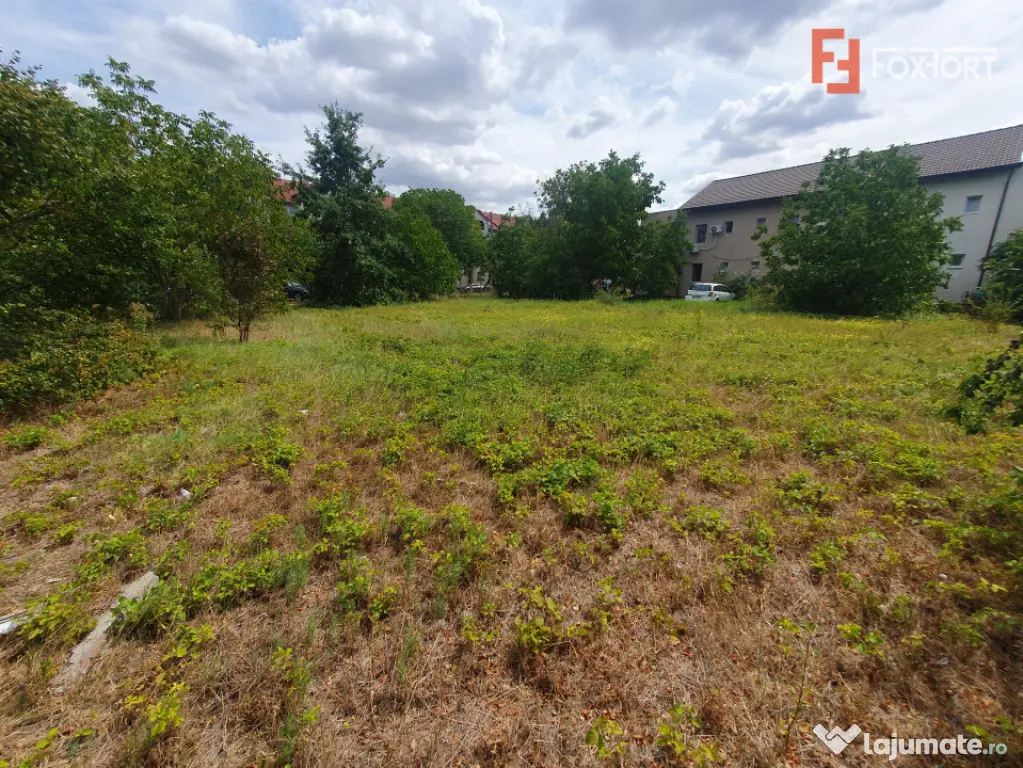 Teren intravilan 1510 mp, front stradal 34 m, zona Brancovea - Timisoara (Timis)