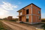 Casa individuala, intabulata, P 1, la rosu, teren 500 mp, Sa