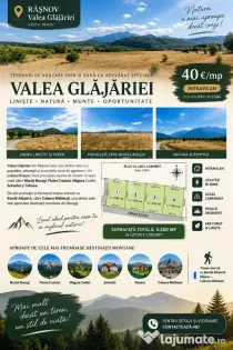 4.260 mp intravilan | 4 loturi | Valea Glăjăriei – Râș