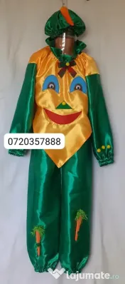 Costum Morcov pentru copii, 7-8-9 ani 