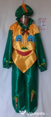 Costum Morcov pentru copii, 7-8-9 ani 
