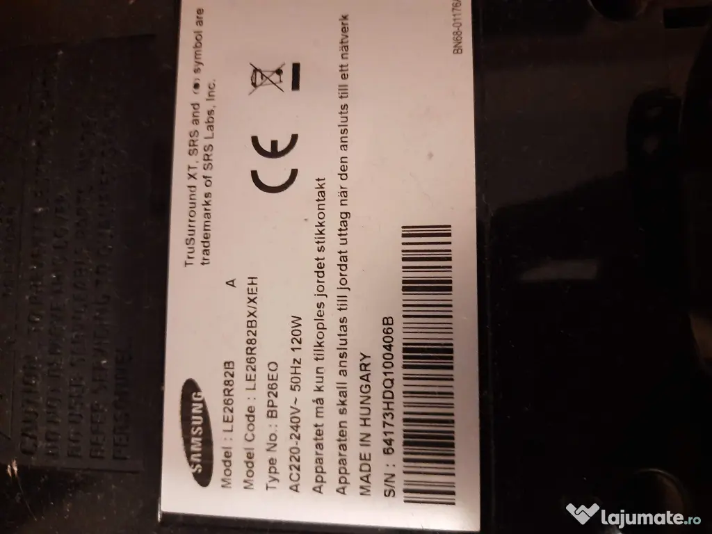 Televizor LCD Samsung 26" (66 cm)