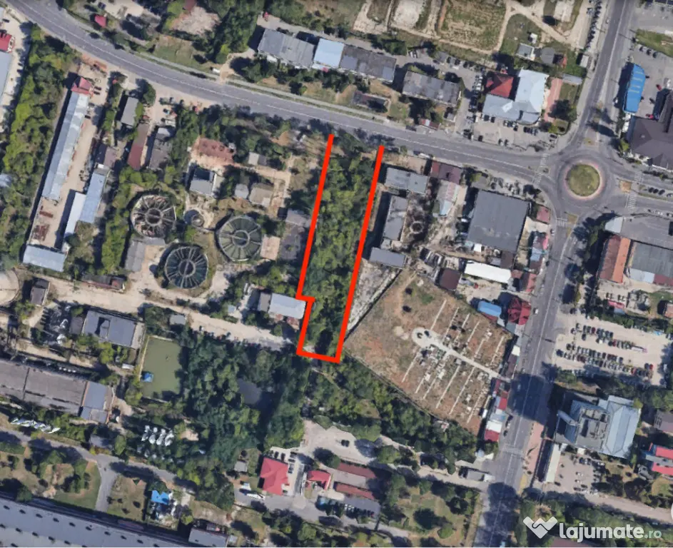 Teren Industrial 4200m Centura Targoviste Deschidere 36m la str Lamino - Targoviste (Dambovita)