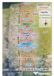 Parcela,teren intravilan,Botorogi,Com. Danesti,Gorj,450mp 