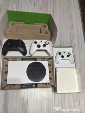 Vând Xbox Series S 512GB Full Box +3 Controllere + Cont UFC 5 & Mortal Kombat 11 