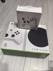 Vând Xbox Series S 512GB Full Box +3 Controllere + Cont UFC 5 & Mortal Kombat 11 