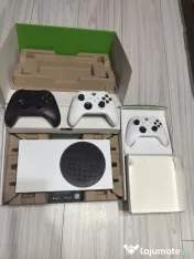 Vând Xbox Series S 512GB Full Box + 3 Controllere + Cont UFC 5 & FC 25