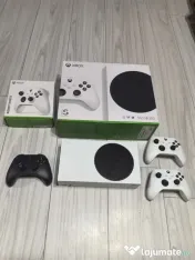 Vând Xbox Series S 512GB Full Box + 3 Controllere + Cont UFC 5 & FC 25