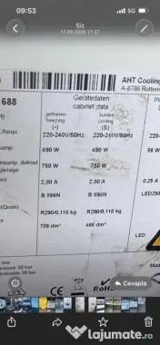 Lada frigorifică AHT Miami 250 U L