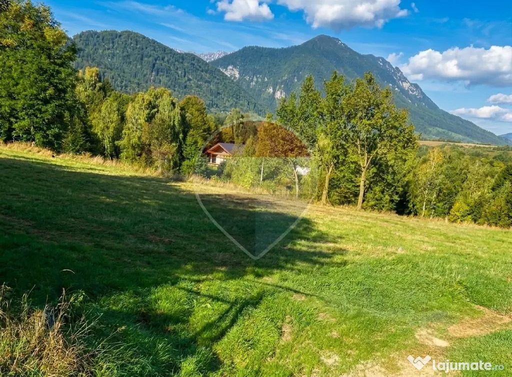 Teren 1,500mp Zarnesti zona Tohanita, priveliste deosebita, intre case - Zarnesti (Brasov)