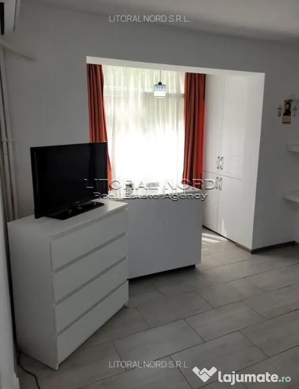 Tomis Nord - Campus, ap. 2 camere, 41 mp, etaj 3,mobilat,centrala gaze - Constanta (Constanta)