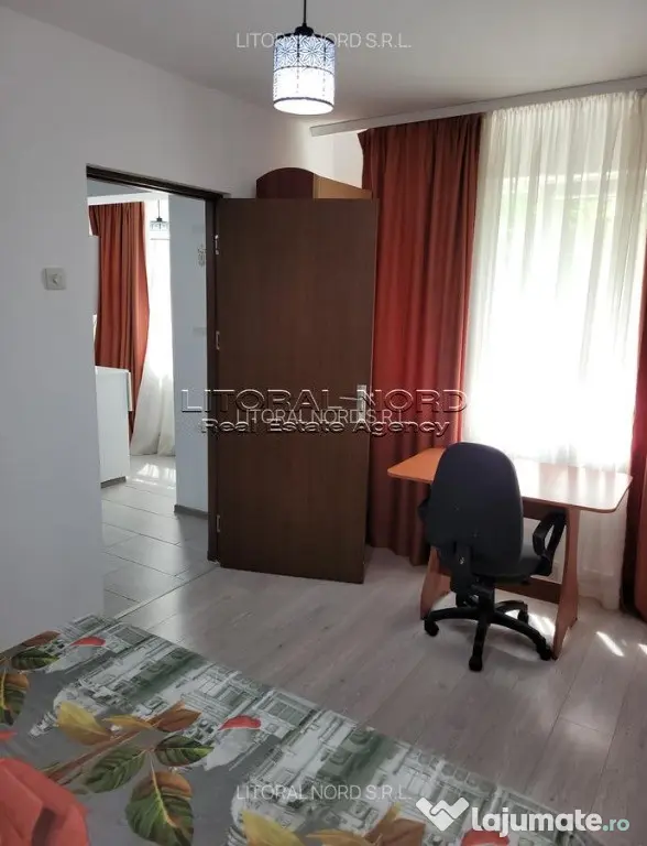 Tomis Nord - Campus, ap. 2 camere, 41 mp, etaj 3,mobilat,centrala gaze - Constanta (Constanta)