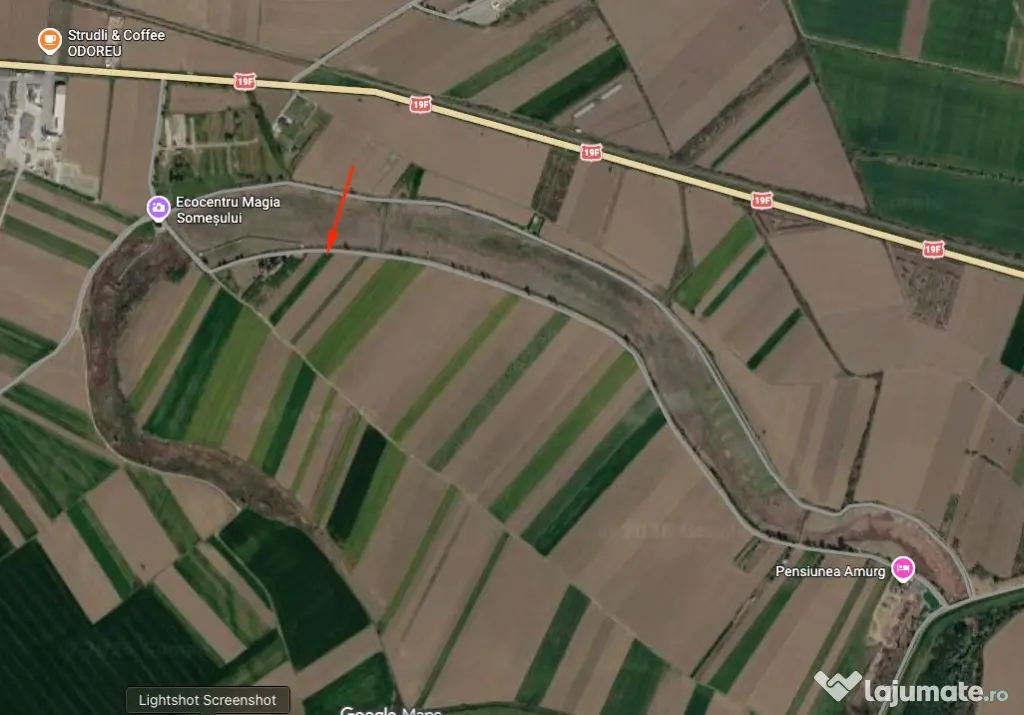 Teren intravilan la balta Odoreu, Satu Mare