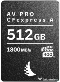 Angelbird CFexpress Tip A VPG400 8K+ RAW R1800/W1650 Tip A 4.0 512GB