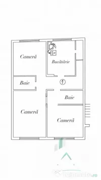 3 camere decomandat | 2 bai | 70 mp | Mărăști/BRD/The Off