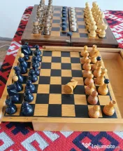 Jocuri Vintage -Șah, Table, Remi