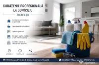 Curatenie profesionala la domiciliu in Bucuresti 