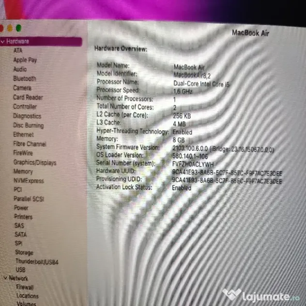 MacBook Air 2019