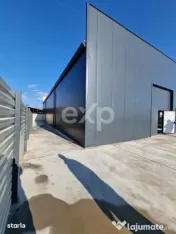 HALĂ NOUĂ 370 MP + 400 MP TEREN , ANINOASA , ACCES ȘOSEA 