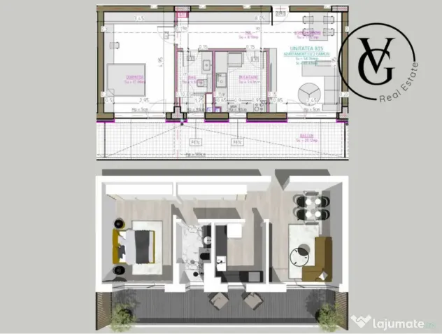 Apartament 2 camere | In complex rezidential | Blue Bike Ed - Constanta (Constanta)