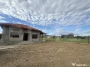 Casă P+pod, teren 580 mp, Vulcana-Pandele – construcție