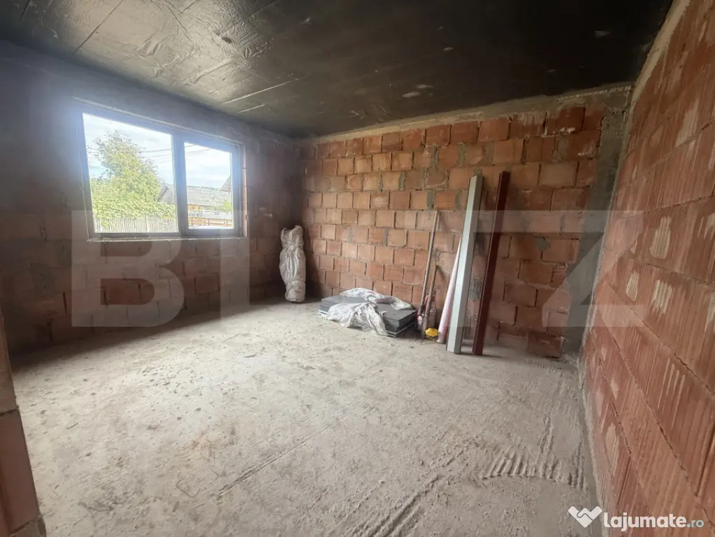Casă P+pod, teren 580 mp, Vulcana-Pandele – construcție - Gura Vulcanei (Dambovita)