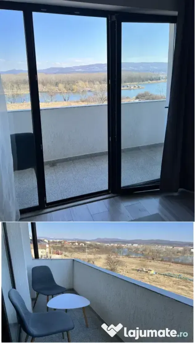 Apartament 4 camere - vedere spre lac - mobilat - proprietar Central
