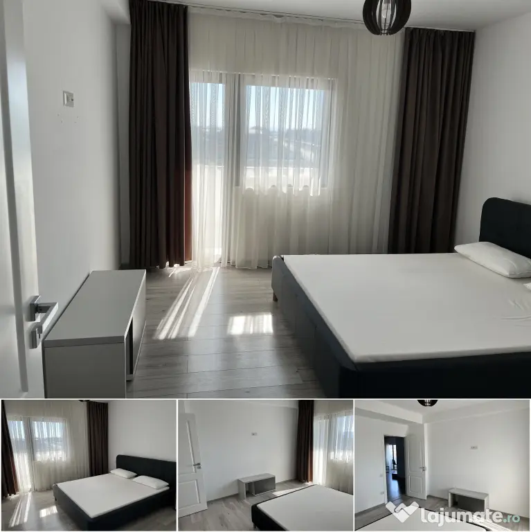 Apartament 4 camere - mobilat - priveliste spre lac - bloc nou - proprietar Central