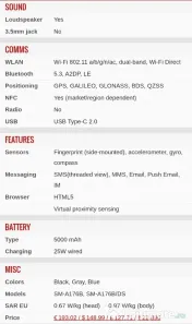 Samsung A17 SIGILAT cu Factura