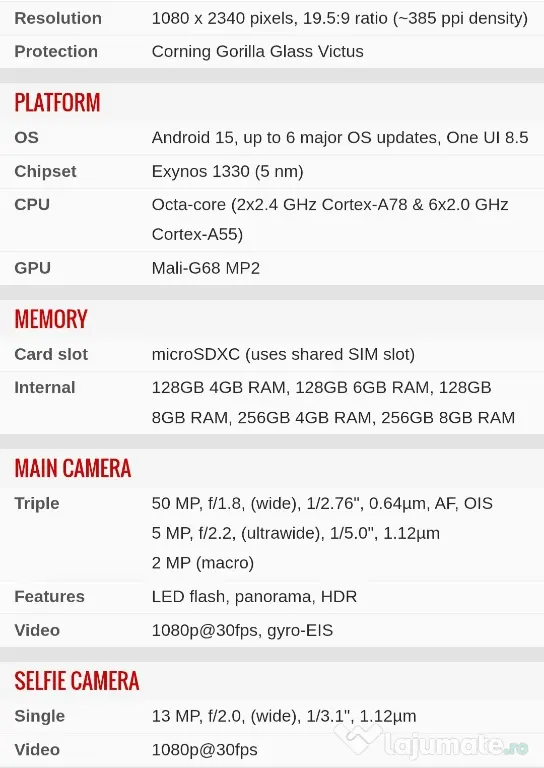 Samsung A17 SIGILAT cu Factura