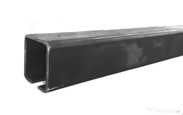 Șină pentru poartă culisantă / autoportantă 60×60×4 mm – lungime 6 metri