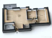 Apartament 3 camere la cheie, 60 mp + balcon, zona IRIS