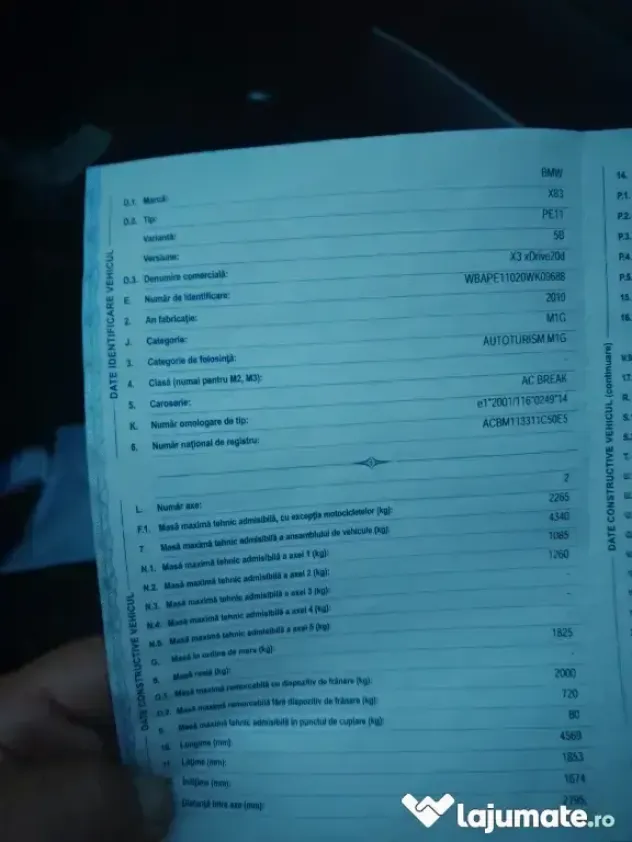 Vând BMW x3