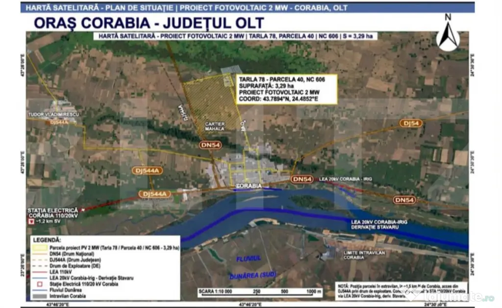 OPORTUNITATE EXCELENTA PROIECT PANOURI FOTOVOLTAICE - Slatina (Olt)