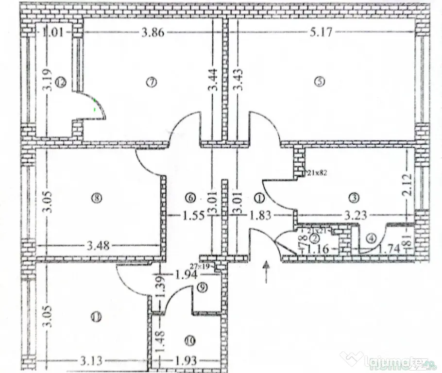 Apartament 4 camere-Decomandat,2 Bai,Parcare,Zona Berceni-Huedin - Bucuresti (Bucuresti-Ilfov)