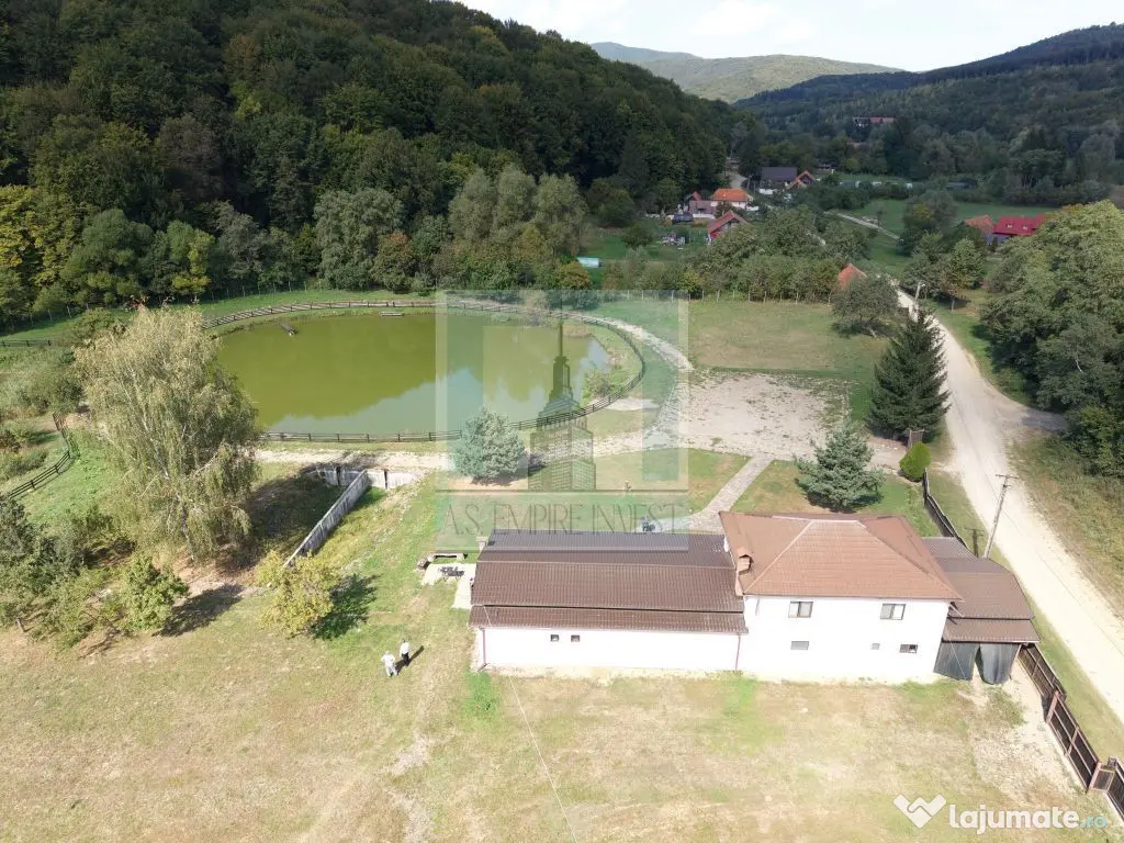Complex Turistic activ, 2 lacuri ,teren 16800 mp -zona Valea Dobârlău - Valea Dobarlaului (Covasna)