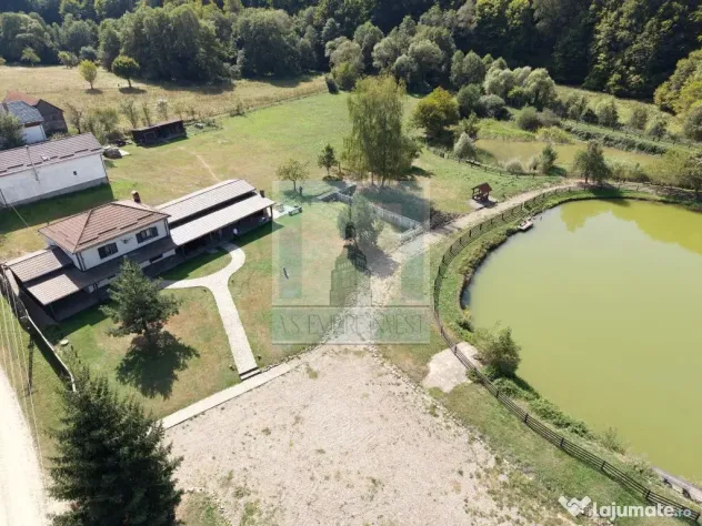 Complex Turistic activ, 2 lacuri ,teren 16800 mp -zona Valea Dobârlău - Valea Dobarlaului (Covasna)