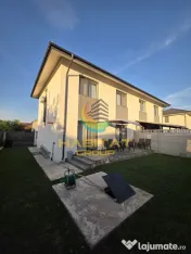 Duplex 4 camere - mobilat, teren 168 mp, acces rapid A0 