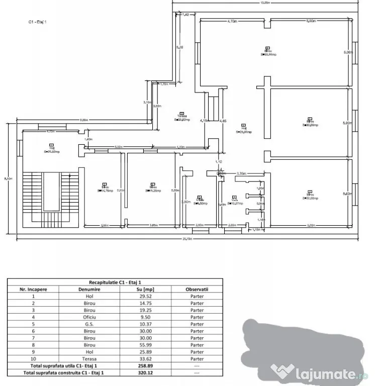 Spatiu comercial, 259 mp, zona Centrala - Turda (Cluj)