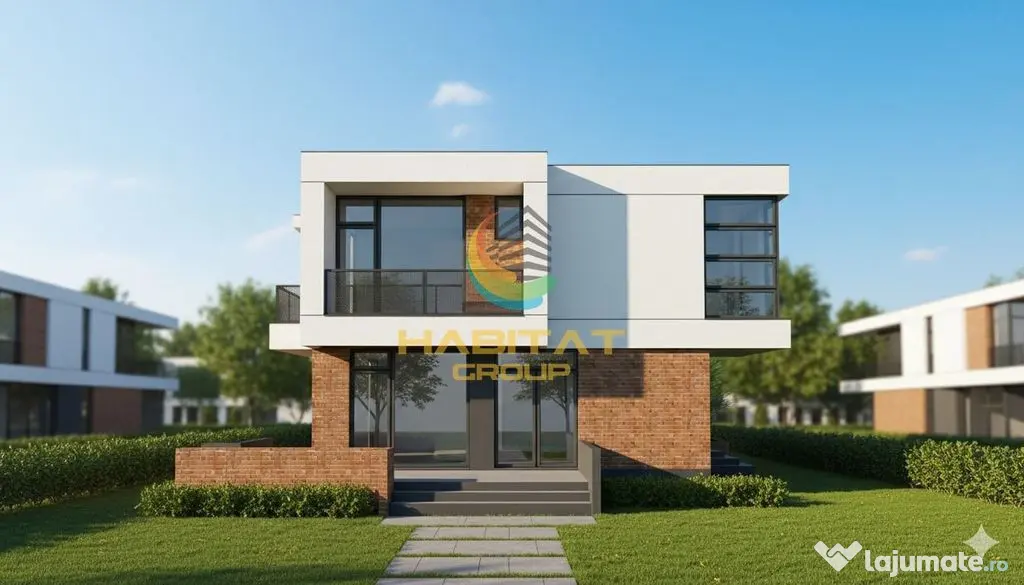 Vila i 4 camere- teren 224mp- - Popesti Leordeni (Bucuresti-Ilfov)