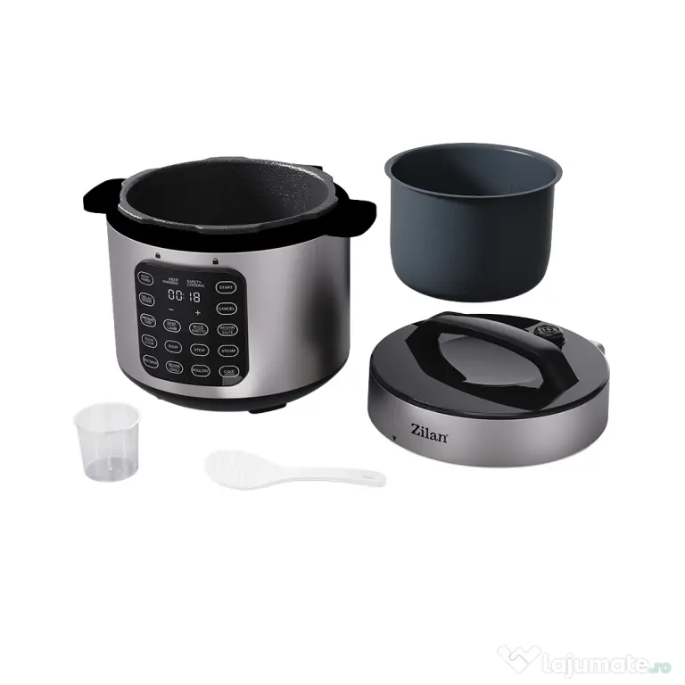 Aparat de gătit multifuncțional, extra box, 6L, 1000W, multicooker digital ZILAN / ZLN9580
