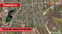 COMISION 0% Teren de vanzare, Sacalaz - Autorizatie de const