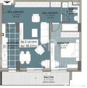 Apartament doua camere în Elite City, Cluj-Napoca. 