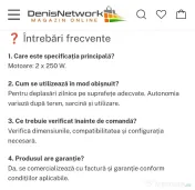 Scaun cu rotile electric pliabil 