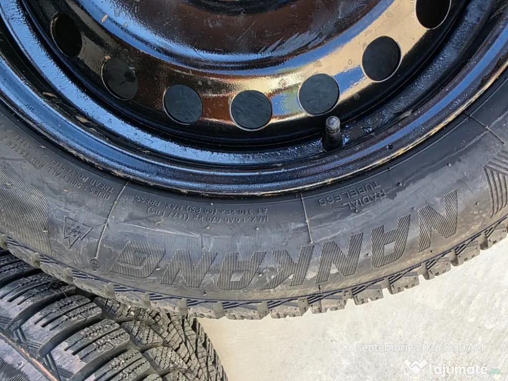 4 roți iarnă Ford R16 205/55 R16 Nankang 94V XL + jante SRD