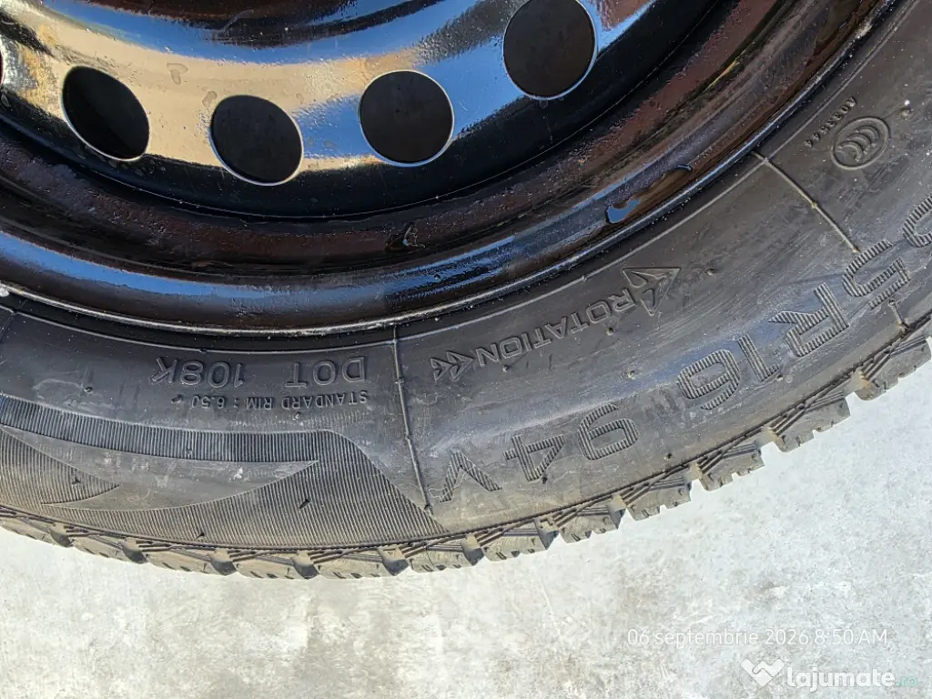 4 roți iarnă Ford R16 205/55 R16 Nankang 94V XL + jante SRD