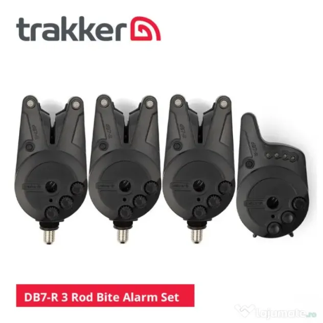 Avertizori Trakker DB7-R Bite Alarm, Set 3+1