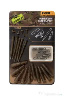 Kit Clipsuri Plumb Pierdut Fox Edges Camo Power Grip Lead Clip Kit Size 7 X5