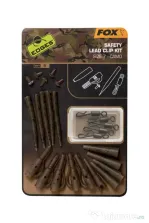 Kit Clipsuri Plumb Pierdut Fox Edges Camo Safety Lead Clip Kit Size 7 X5