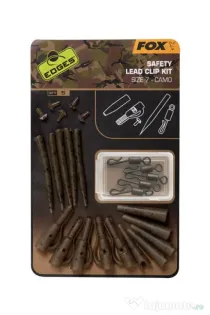 Kit Clipsuri Plumb Pierdut Fox Edges Camo Safety Lead Clip Kit Size 7 X5